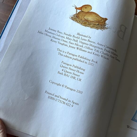 Vintage 2000 Bedtime Stories For Boys Hardcover Oversized Lap Book - Picture 3 of 12